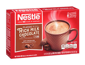 Hot Chocolate Nestle Rich